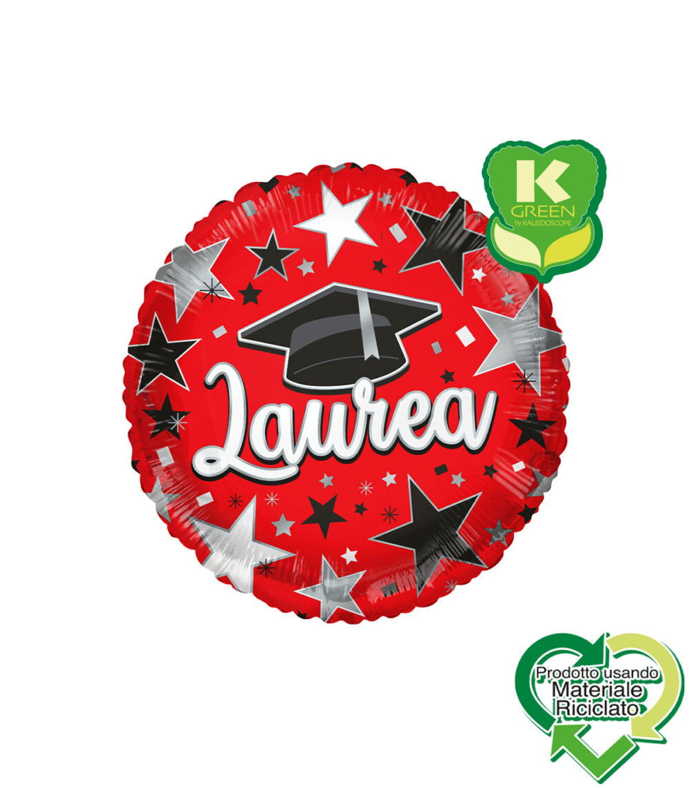 Mylar 45cm/18" Laurea Tocco e Stelle