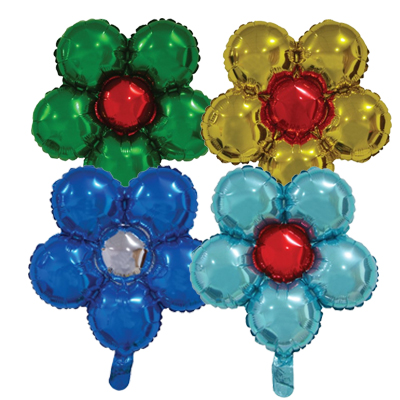 Mylar 18"/45cm Fiore Colorato