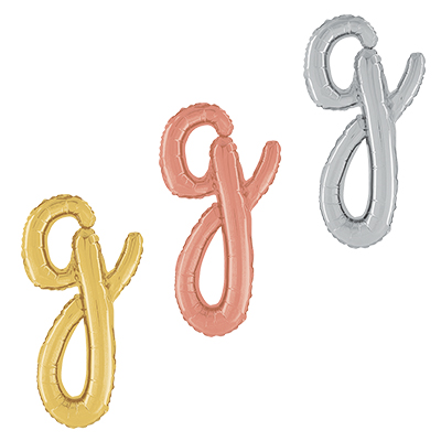 Lettera "G" Corsivo Media 36cm