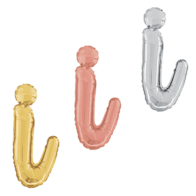 Lettera "I" Corsivo Media 36cm