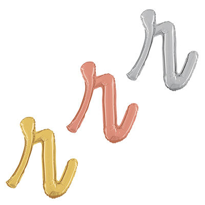 Lettera "R" Corsivo Media 36cm