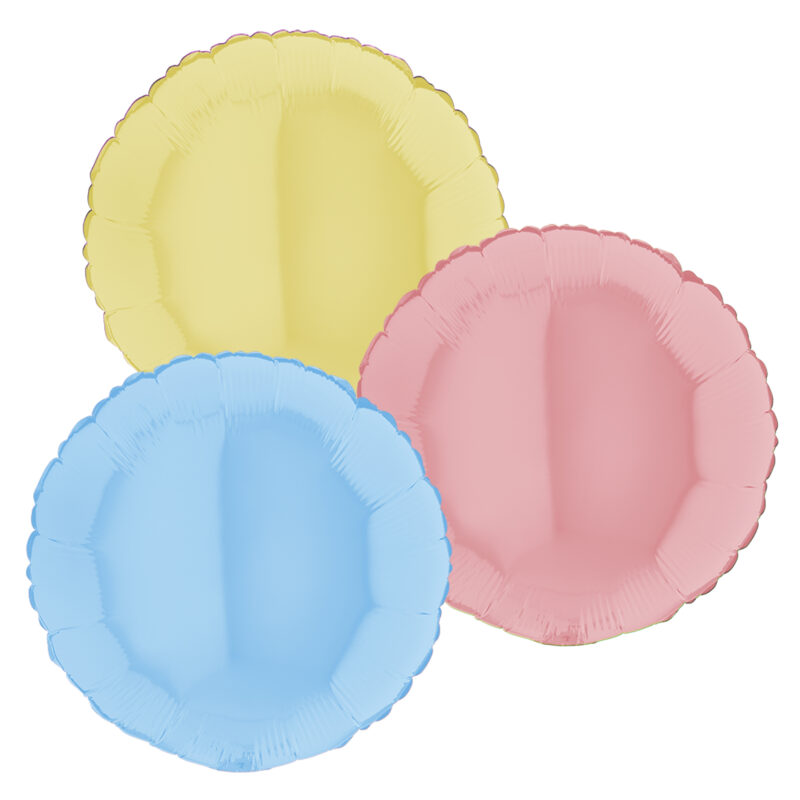 Mylar 18"/45cm Tondo Semplice Macaron