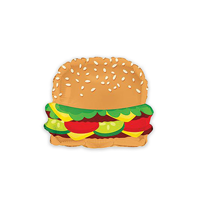 Mylar 25cm/9" Cheeseburger
