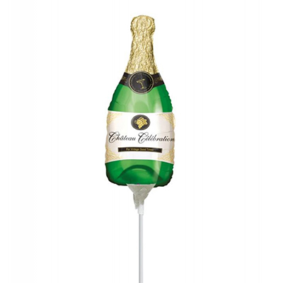 Mylar 16cmX32cm/12" Bottiglia Champagne