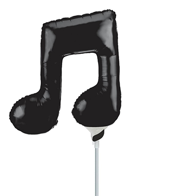 Mylar 30cmX36cm/14" Nota Musicale