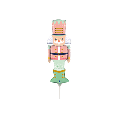 Mylar 35cm/14" Schiaccianoci Rosa