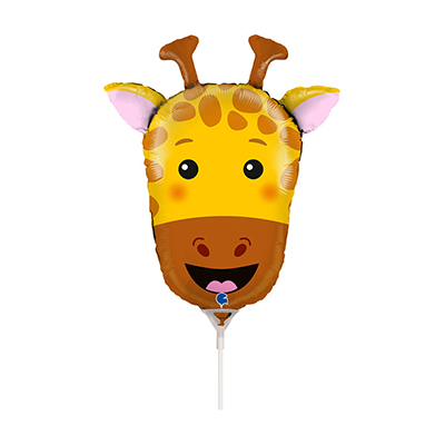 Mylar 35cm/14" Testa Giraffa