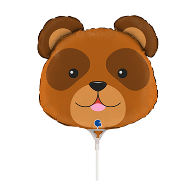 Mylar 35cm/14" Testa Orso