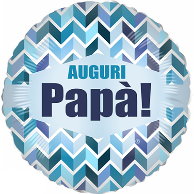 Mylar 45cm/18" Auguri Papà