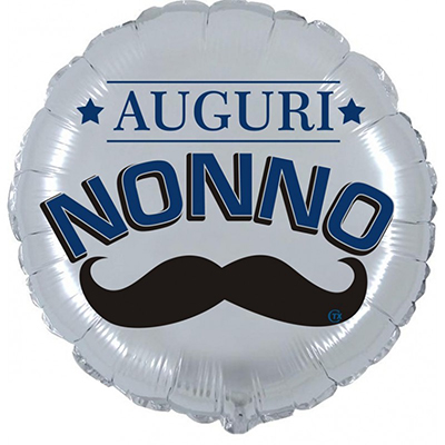 Mylar 45cm/18" Auguri Nonno