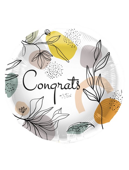 Mylar 45cm/18" Congrats Arte e Linee