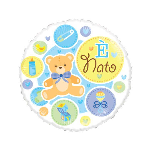 Mylar 45cm/18" E' Nato Celeste