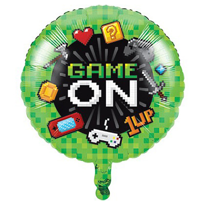 Mylar 45cm/18" Game Party
