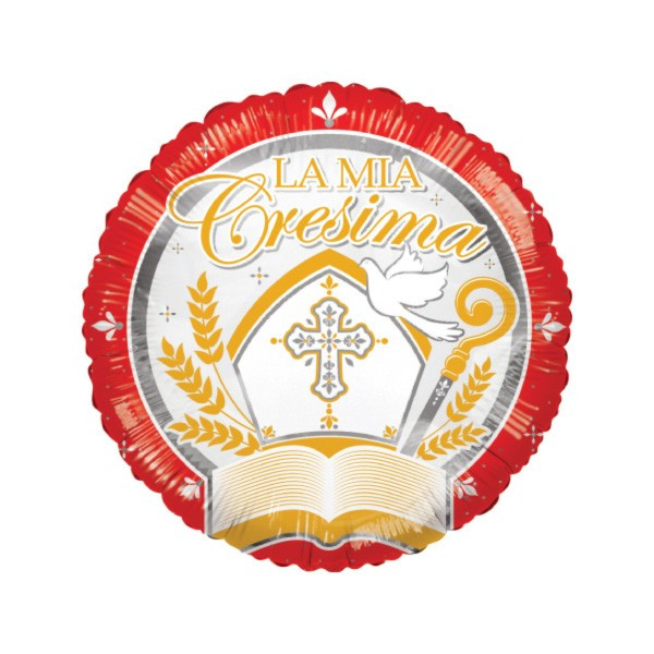Mylar 45cm/18" La Mia Cresima