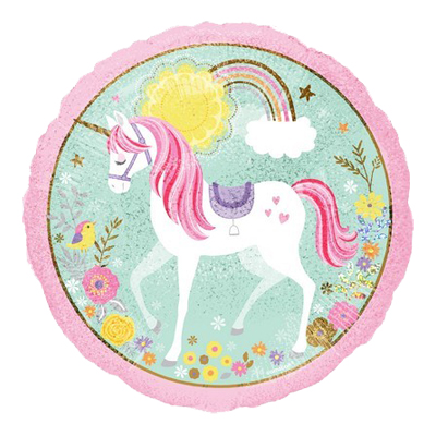 Mylar 45cm/18" Unicorno Magic