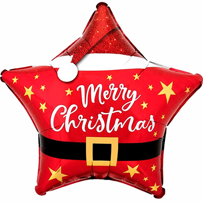 Mylar 48cm/19" Stella Merry Christmas
