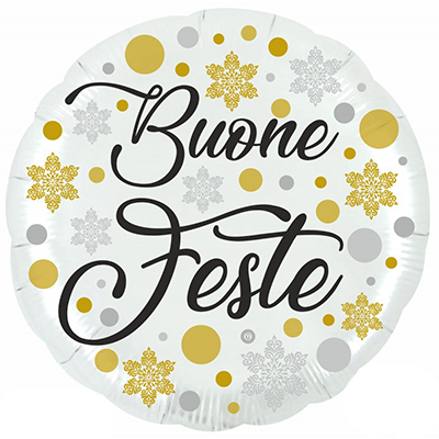 Mylar 65cm/28" Buone Feste