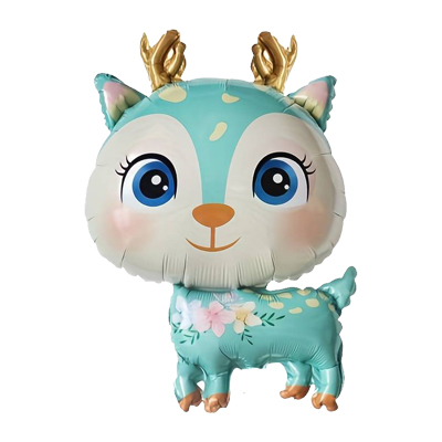 Mylar 75cm/30" Cervo Celeste