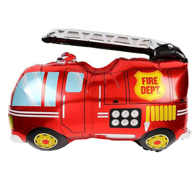 Mylar 80cm/31" Camion Pompieri