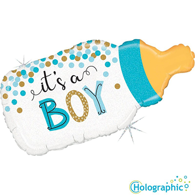Mylar 74cmX35cm/33" Biberon Bimbo