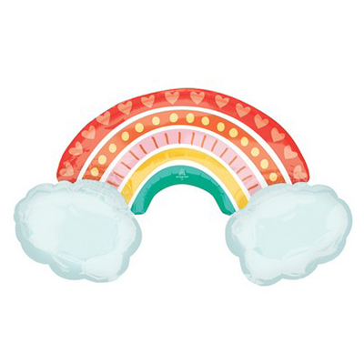 Mylar 96cm/36" Arcobaleno Boho