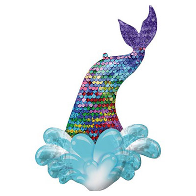 Mylar 100cm/36" Coda di Sirena