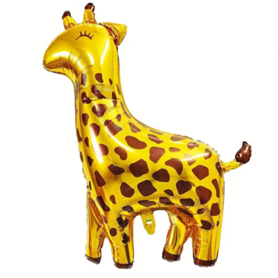 Mylar 116cm/46" Sagoma Giraffa Oro (Economico)