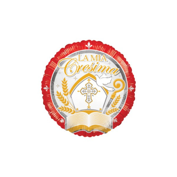 Mylar 22cm/9" La Mia Cresima