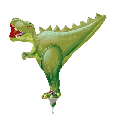 Mylar 25cm/9" Dinosauro T-Rex