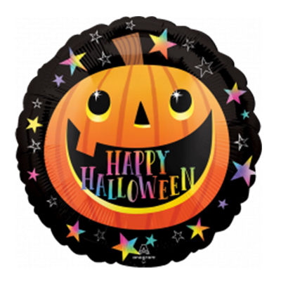 Mylar 43cm/17" Zucca Happy Halloween