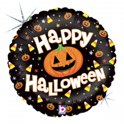 Mylar 45cm/18" Happy Halloween Zucchette