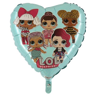 Mylar 45cm/18" Lol Surprise Cuore