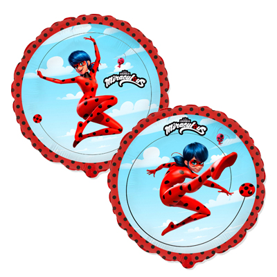 Mylar 45cm/18" Miraculous LadyBug Salti
