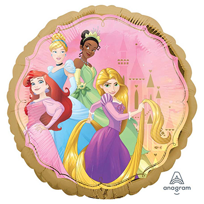 Mylar 45cm/18" Principesse Gold