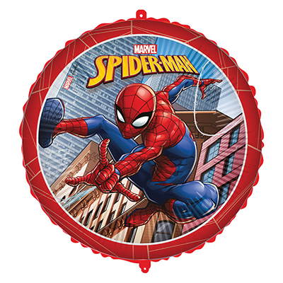 Mylar 45cm/18" Spiderman con Pesetto e Nastrino