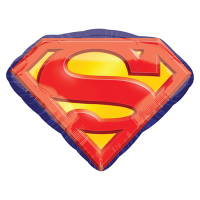 Mylar 66cm/26" Superman "S"