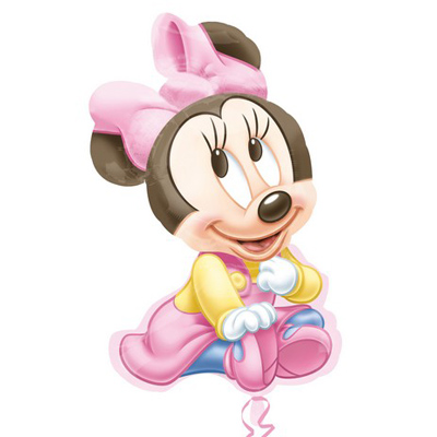 Mylar 81cm/32" Sagoma Baby Minnie