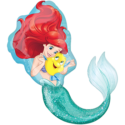 Mylar 86cm/34" Sagoma Ariel