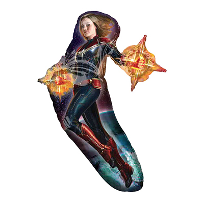 Mylar 94cm/37" Sagoma Captain Marvel