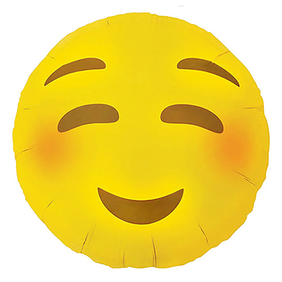 Mylar 18"/45cm Emoji Felice