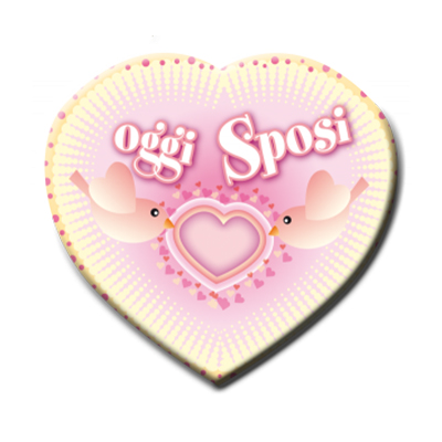 Mylar 18"/45cm Oggi Sposi Beige e Rosa
