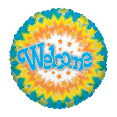 Mylar 18"/45cm Welcome