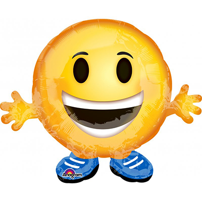 Mylar 21"/55cm Emoji Abbraccio