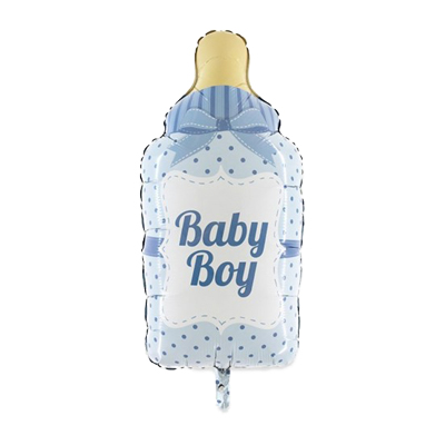 Mylar 29"/72cm Biberon Baby Boy