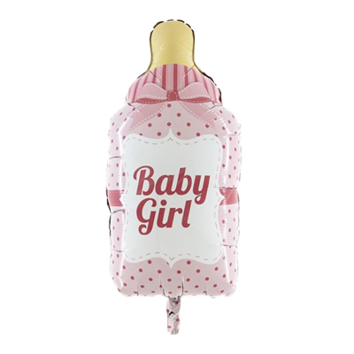 Mylar 29"/72cm Biberon Baby Girl