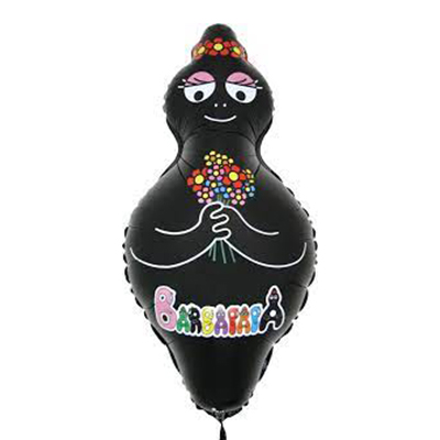Mylar 20"/50cm Sagoma Barbamamma Barbapapà