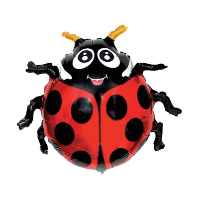 Mylar 9"/22cm Coccinella