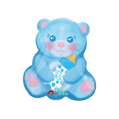 Mylar 9"/22cm Orsetto it's a Boy