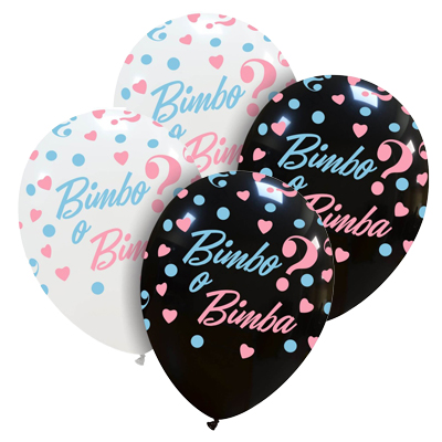 Palloncino 30cm/12" Bimbo o Bimba Pastello