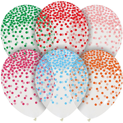 Palloncino 30cm/12" Coriandoli